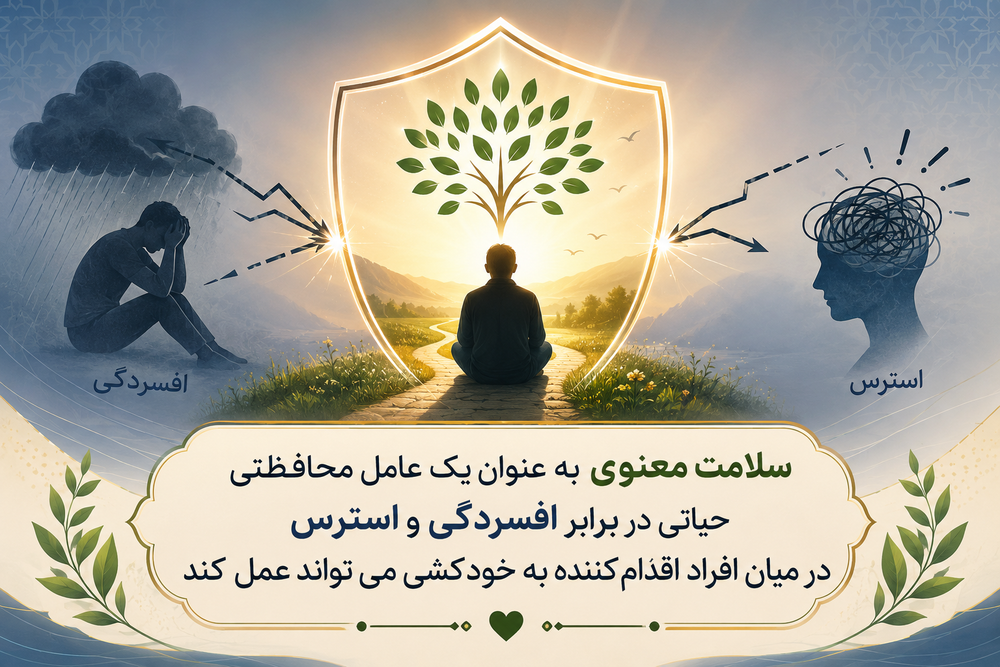 بررسی ارتباط بین سلامت معنوی با سلامت روان در اقدام کنندگان به خودکشی در شهر یاسوج در سال 1403